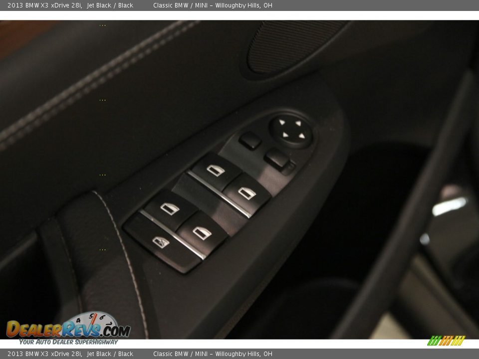 2013 BMW X3 xDrive 28i Jet Black / Black Photo #5