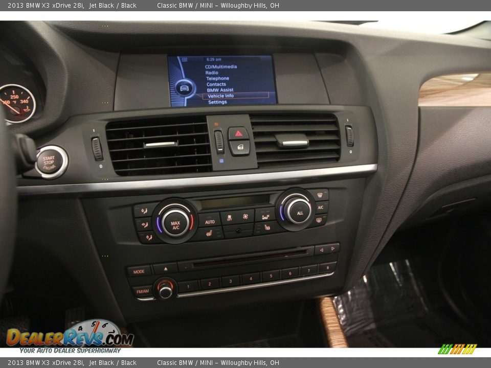 2013 BMW X3 xDrive 28i Jet Black / Black Photo #11