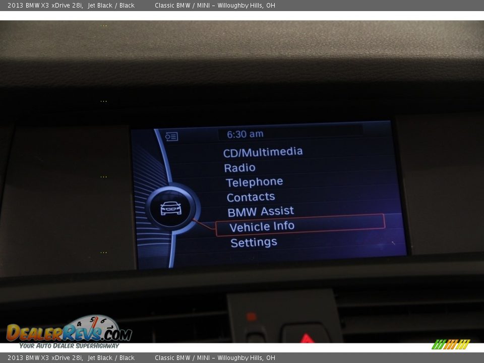 2013 BMW X3 xDrive 28i Jet Black / Black Photo #12