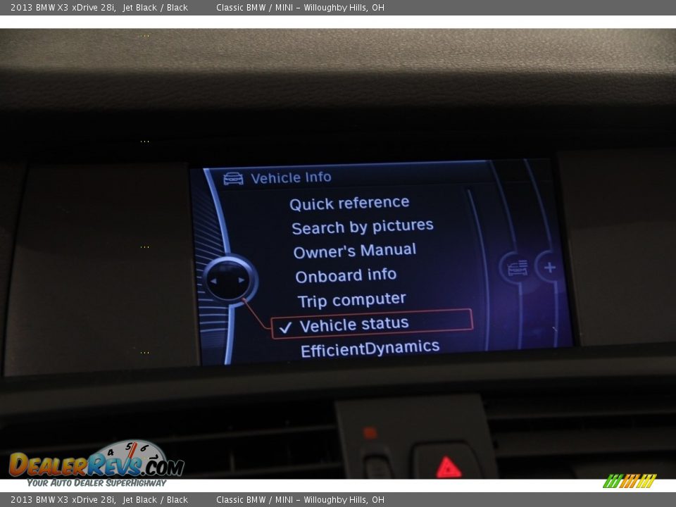2013 BMW X3 xDrive 28i Jet Black / Black Photo #13