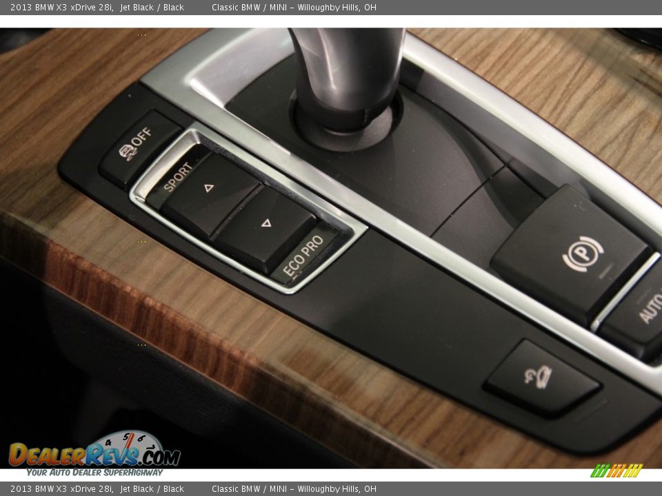 2013 BMW X3 xDrive 28i Jet Black / Black Photo #16