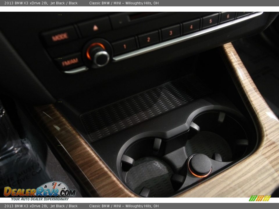 2013 BMW X3 xDrive 28i Jet Black / Black Photo #17