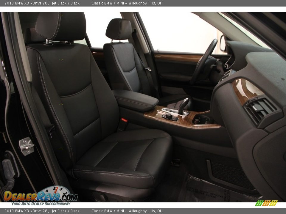 2013 BMW X3 xDrive 28i Jet Black / Black Photo #18