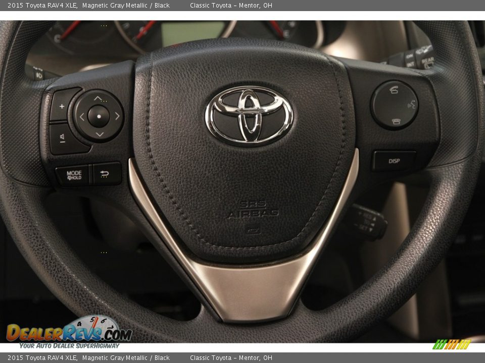 2015 Toyota RAV4 XLE Magnetic Gray Metallic / Black Photo #6