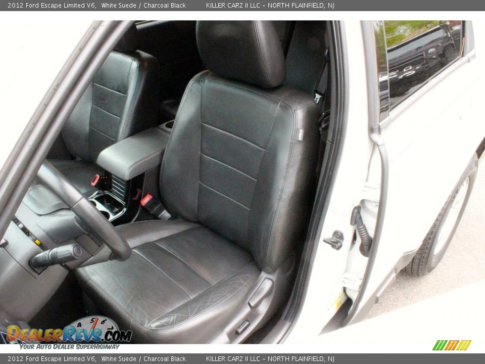 2012 Ford Escape Limited V6 White Suede / Charcoal Black Photo #20