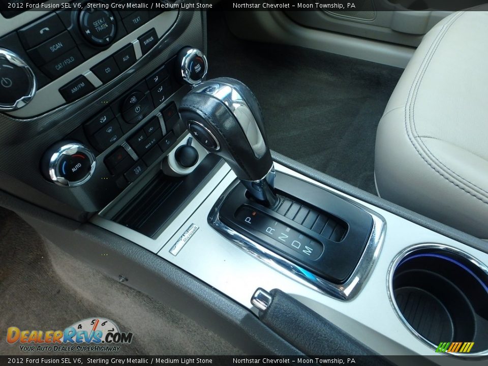 2012 Ford Fusion SEL V6 Sterling Grey Metallic / Medium Light Stone Photo #27