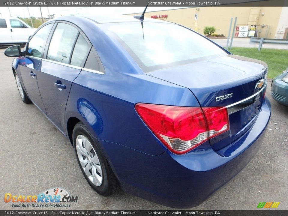 2012 Chevrolet Cruze LS Blue Topaz Metallic / Jet Black/Medium Titanium Photo #2
