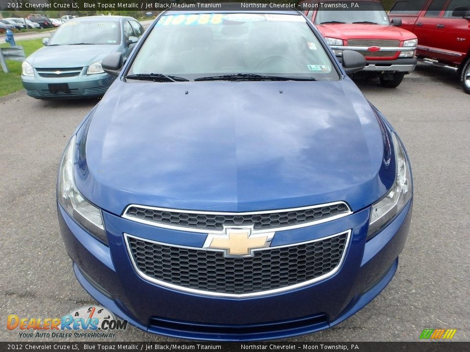 2012 Chevrolet Cruze LS Blue Topaz Metallic / Jet Black/Medium Titanium Photo #6