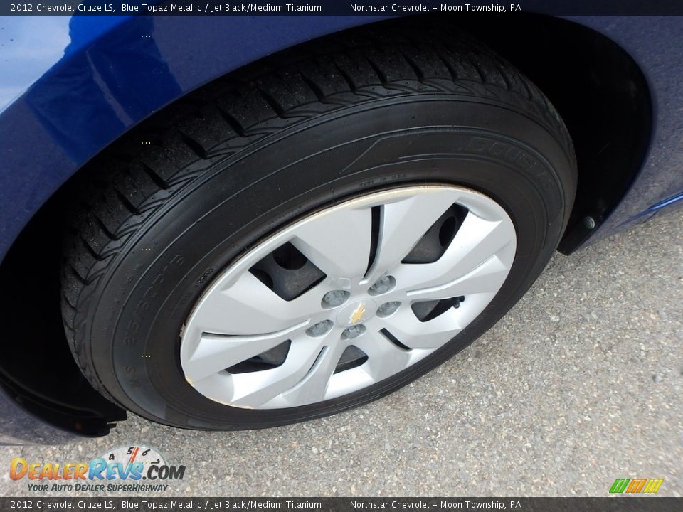 2012 Chevrolet Cruze LS Blue Topaz Metallic / Jet Black/Medium Titanium Photo #7