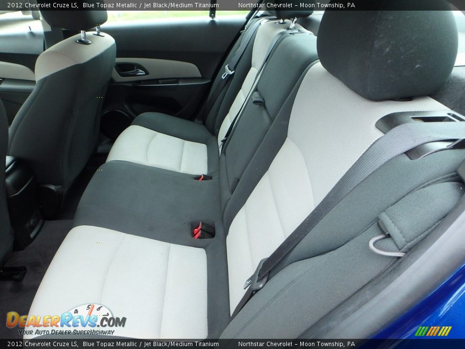 2012 Chevrolet Cruze LS Blue Topaz Metallic / Jet Black/Medium Titanium Photo #9
