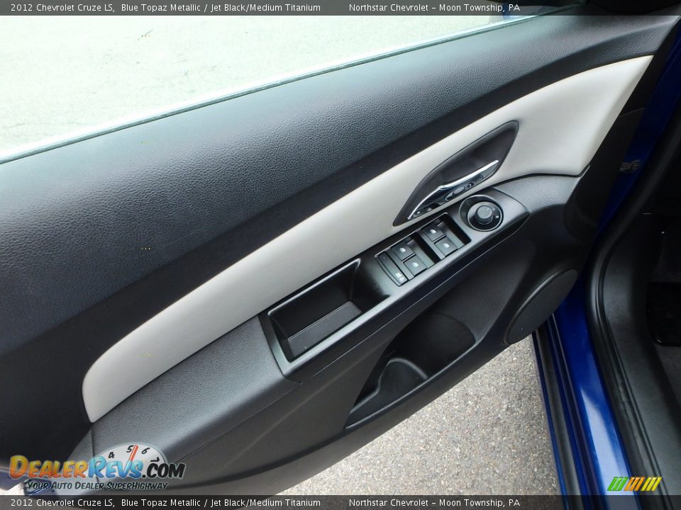 2012 Chevrolet Cruze LS Blue Topaz Metallic / Jet Black/Medium Titanium Photo #11