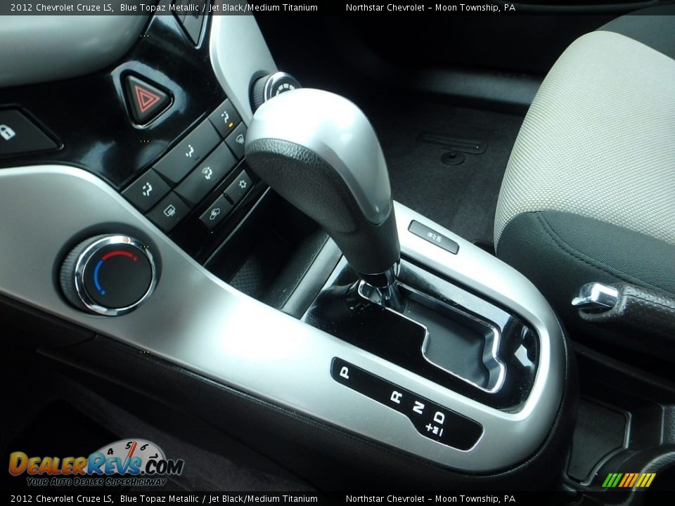 2012 Chevrolet Cruze LS Blue Topaz Metallic / Jet Black/Medium Titanium Photo #12