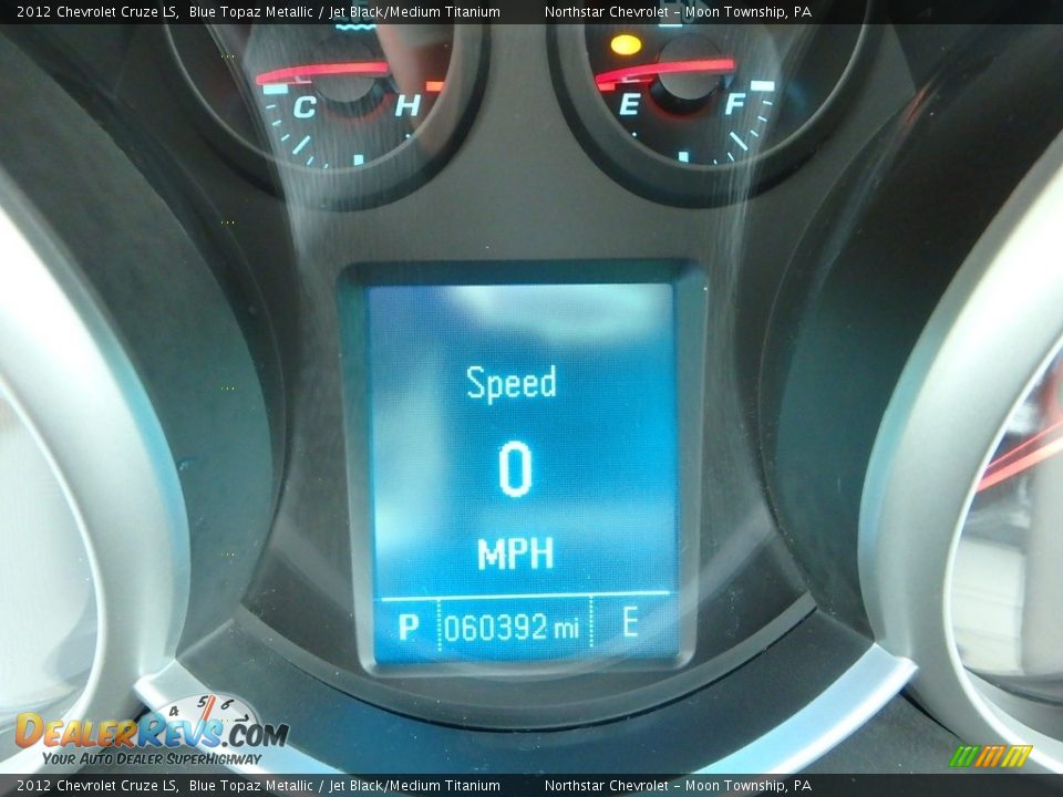 2012 Chevrolet Cruze LS Blue Topaz Metallic / Jet Black/Medium Titanium Photo #15