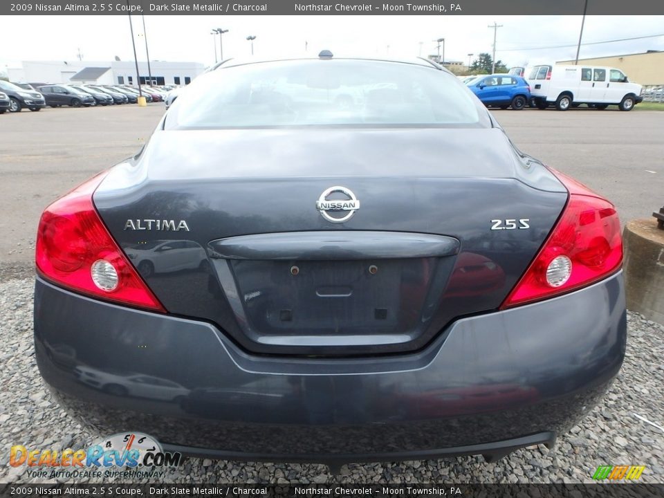 2009 Nissan Altima 2.5 S Coupe Dark Slate Metallic / Charcoal Photo #3