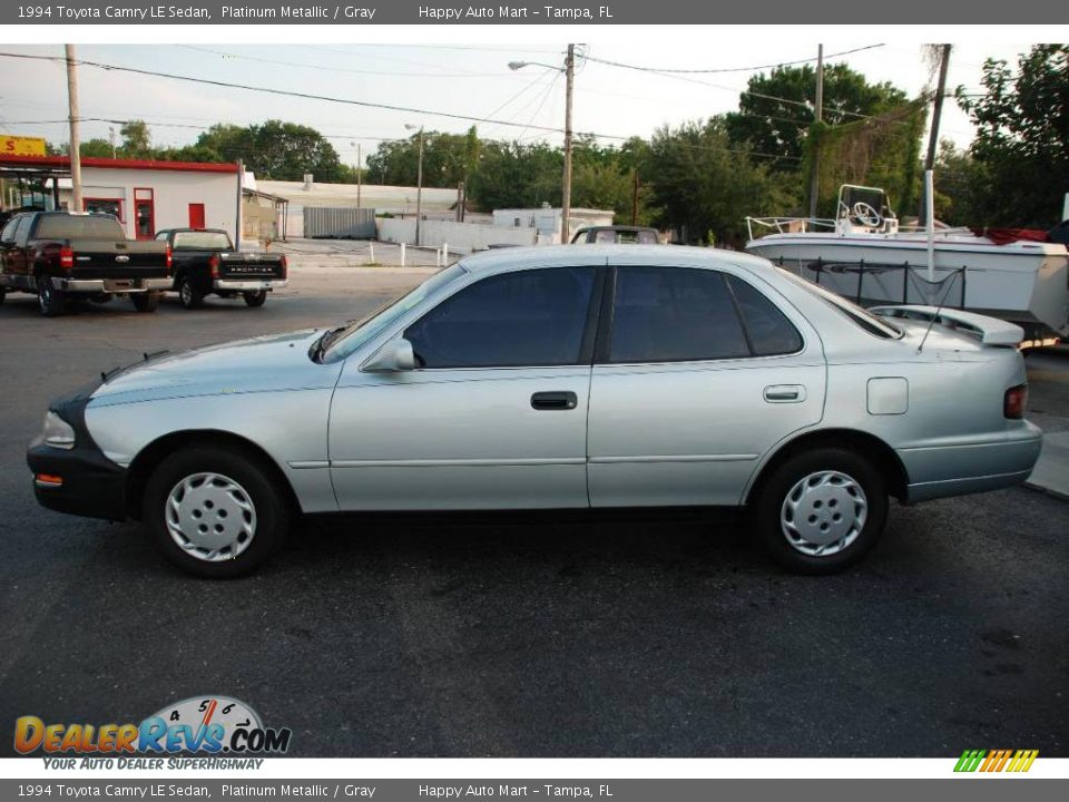 1994 Toyota Camry LE Sedan Platinum Metallic / Gray Photo #1