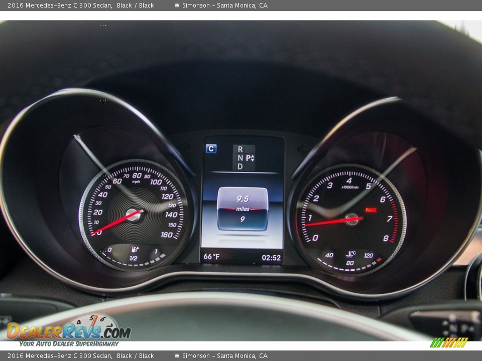 2016 Mercedes-Benz C 300 Sedan Black / Black Photo #7