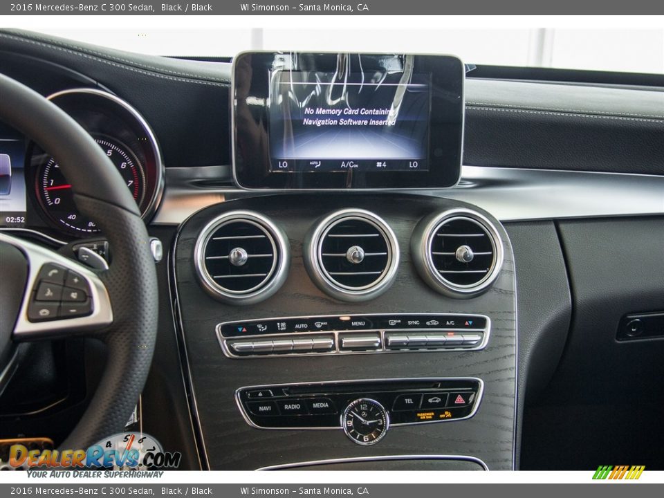 2016 Mercedes-Benz C 300 Sedan Black / Black Photo #8