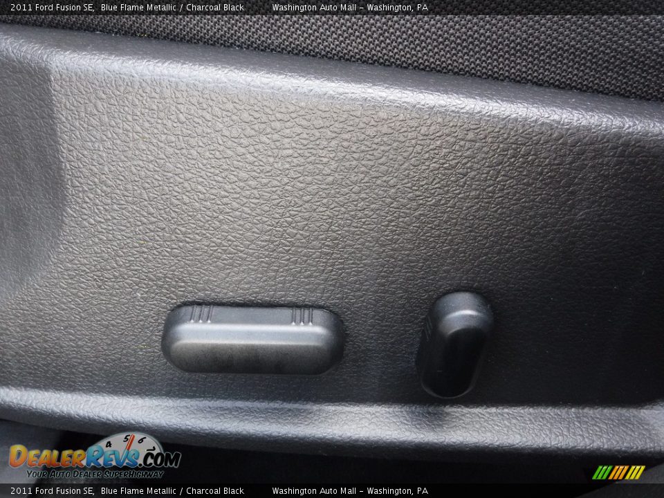 2011 Ford Fusion SE Blue Flame Metallic / Charcoal Black Photo #16