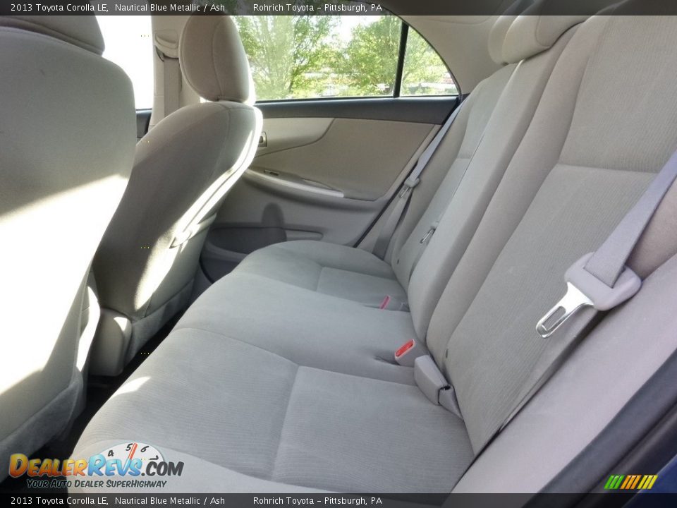 2013 Toyota Corolla LE Nautical Blue Metallic / Ash Photo #6