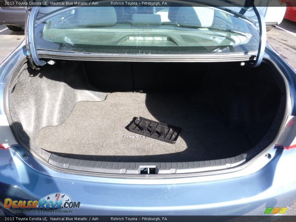 2013 Toyota Corolla LE Nautical Blue Metallic / Ash Photo #15