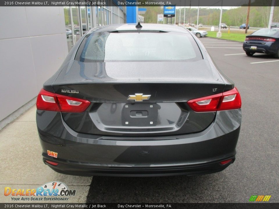 2016 Chevrolet Malibu LT Nightfall Gray Metallic / Jet Black Photo #5