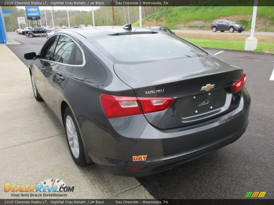 2016 Chevrolet Malibu LT Nightfall Gray Metallic / Jet Black Photo #6
