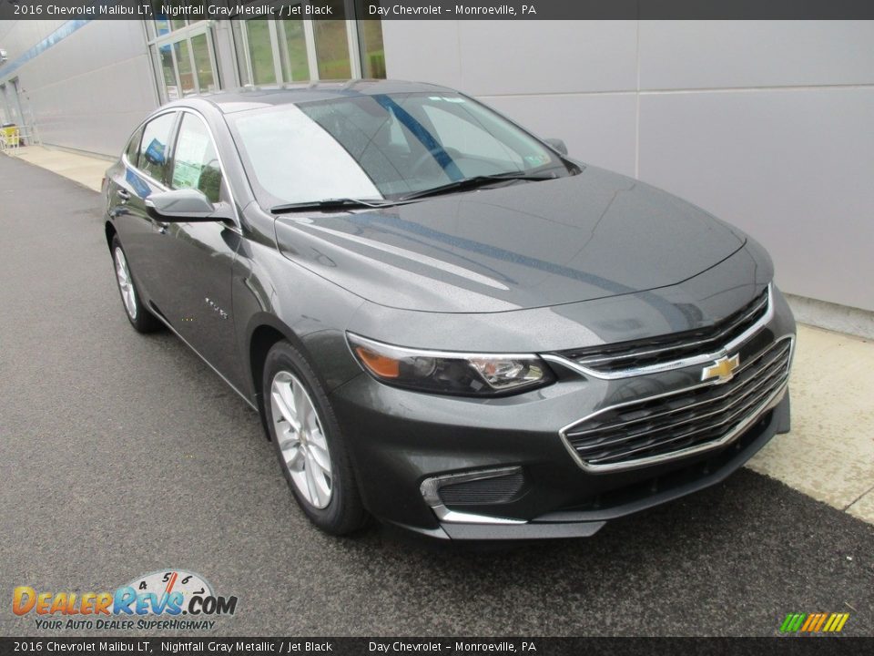 2016 Chevrolet Malibu LT Nightfall Gray Metallic / Jet Black Photo #9