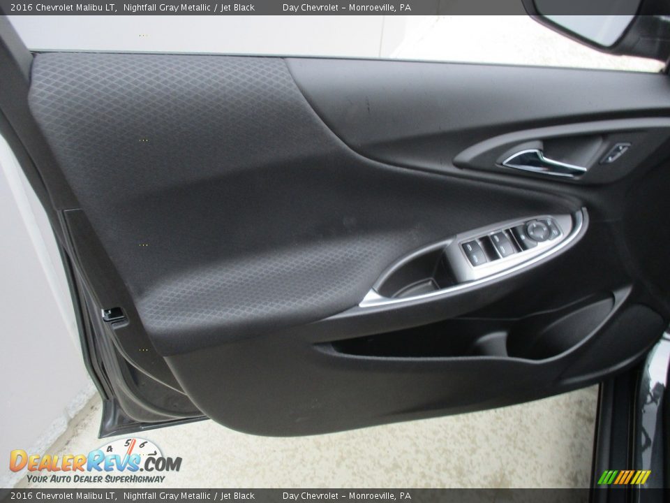 2016 Chevrolet Malibu LT Nightfall Gray Metallic / Jet Black Photo #10