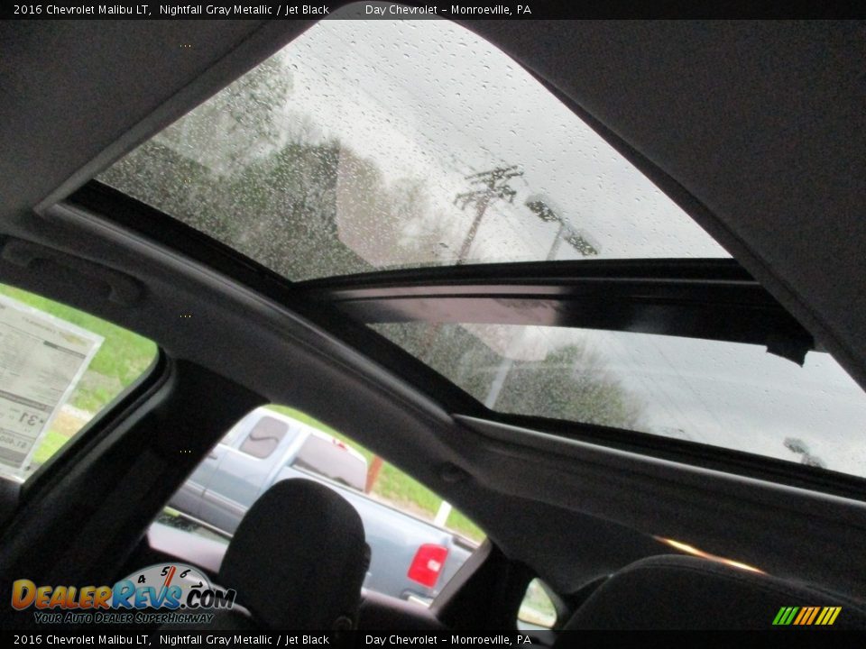 2016 Chevrolet Malibu LT Nightfall Gray Metallic / Jet Black Photo #11