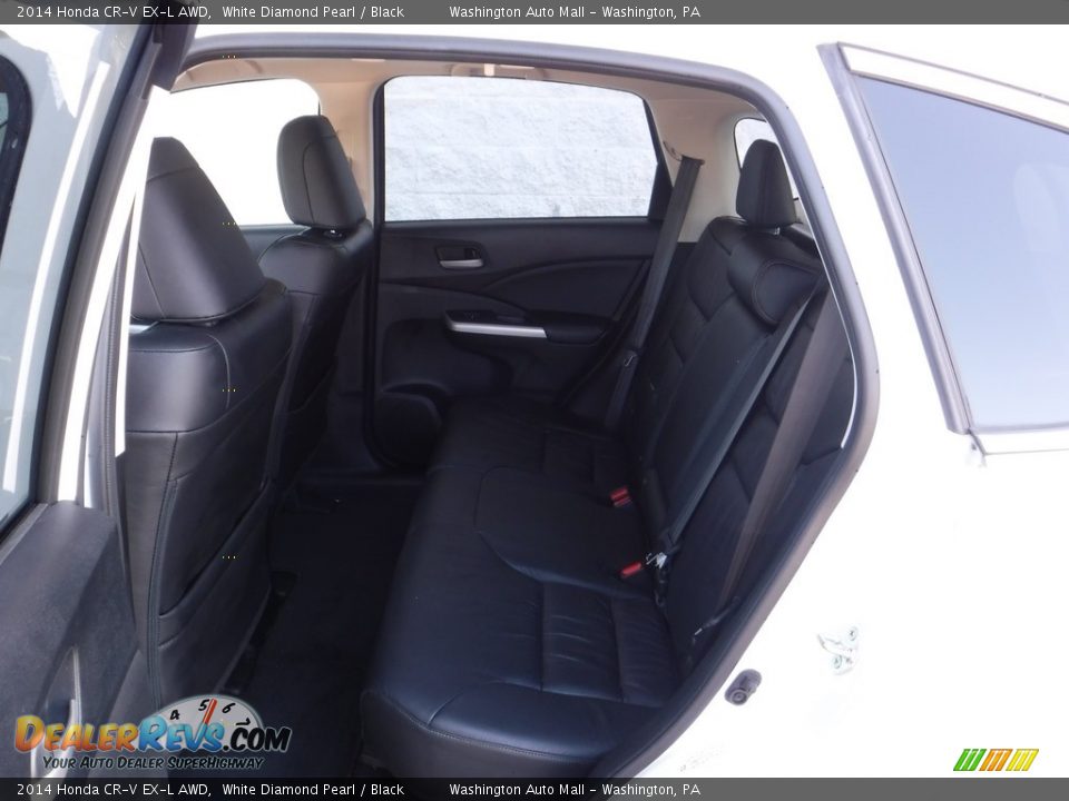 2014 Honda CR-V EX-L AWD White Diamond Pearl / Black Photo #23