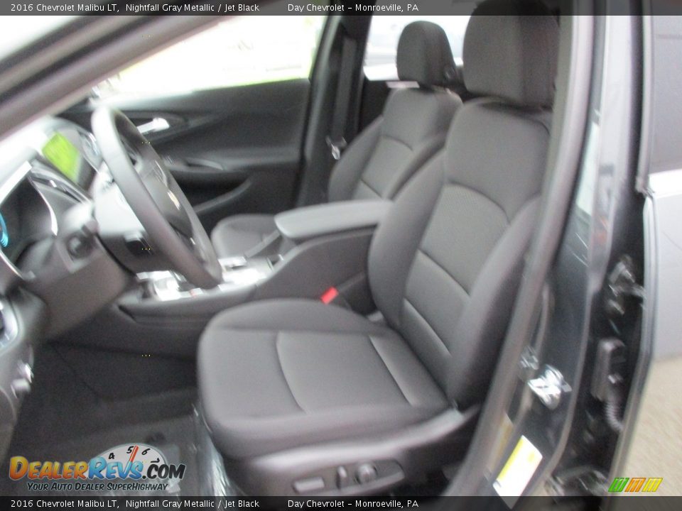 2016 Chevrolet Malibu LT Nightfall Gray Metallic / Jet Black Photo #12