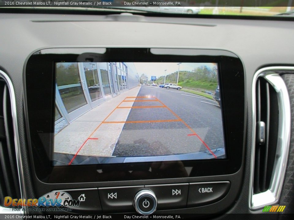 2016 Chevrolet Malibu LT Nightfall Gray Metallic / Jet Black Photo #17
