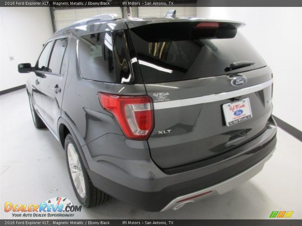 2016 Ford Explorer XLT Magnetic Metallic / Ebony Black Photo #8