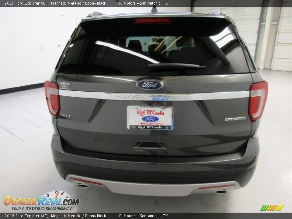 2016 Ford Explorer XLT Magnetic Metallic / Ebony Black Photo #9