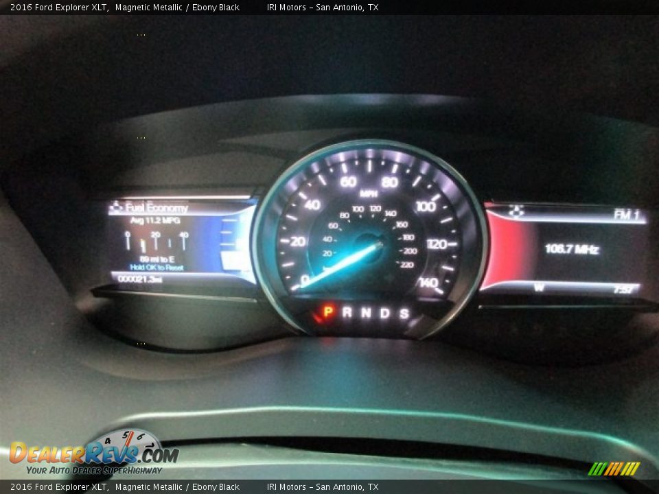 2016 Ford Explorer XLT Magnetic Metallic / Ebony Black Photo #21