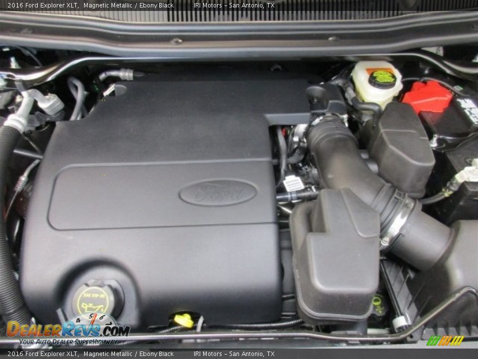 2016 Ford Explorer XLT Magnetic Metallic / Ebony Black Photo #26