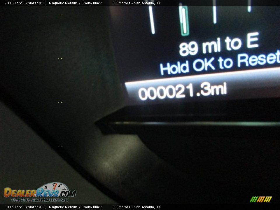 2016 Ford Explorer XLT Magnetic Metallic / Ebony Black Photo #31