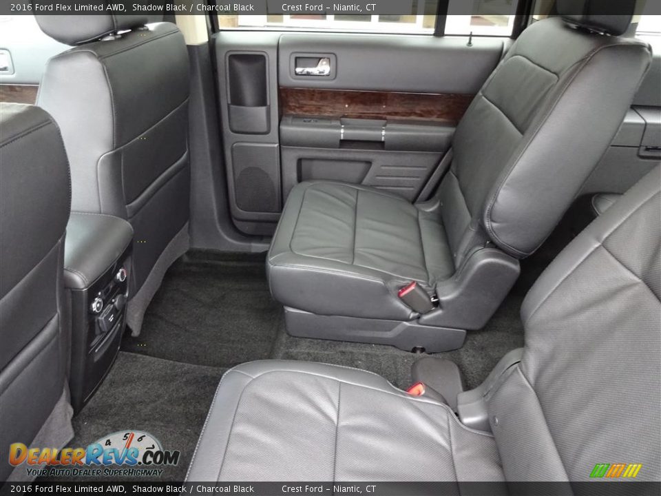 Rear Seat of 2016 Ford Flex Limited AWD Photo #14