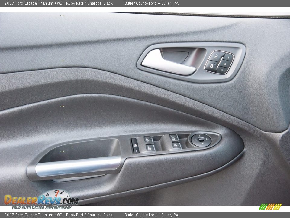 Door Panel of 2017 Ford Escape Titanium 4WD Photo #4