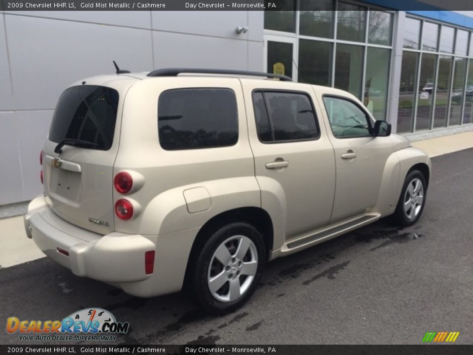 2009 Chevrolet HHR LS Gold Mist Metallic / Cashmere Photo #7