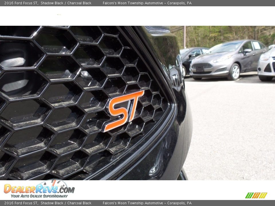 2016 Ford Focus ST Shadow Black / Charcoal Black Photo #4