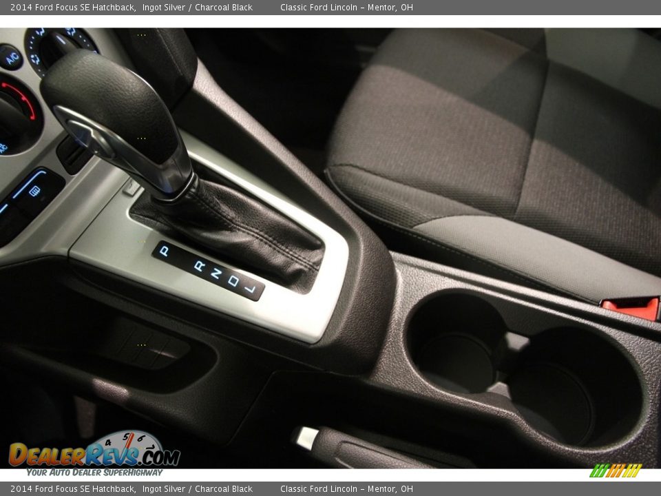 2014 Ford Focus SE Hatchback Ingot Silver / Charcoal Black Photo #9