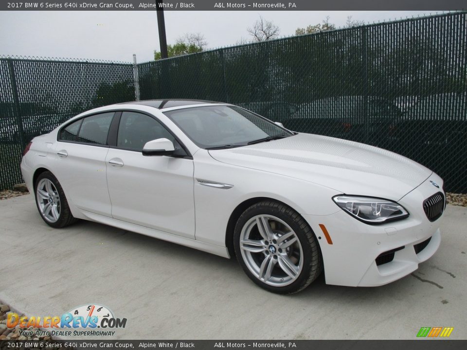Front 3/4 View of 2017 BMW 6 Series 640i xDrive Gran Coupe Photo #1