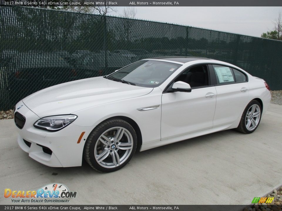 Alpine White 2017 BMW 6 Series 640i xDrive Gran Coupe Photo #8