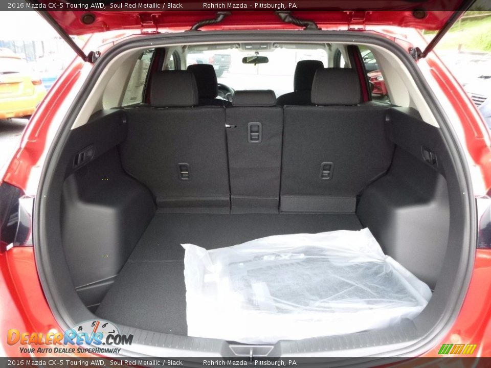 2016 Mazda CX-5 Touring AWD Soul Red Metallic / Black Photo #6