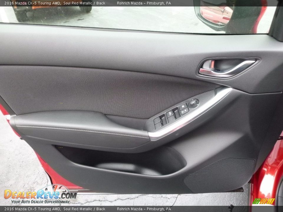 2016 Mazda CX-5 Touring AWD Soul Red Metallic / Black Photo #10