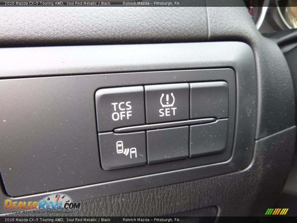 2016 Mazda CX-5 Touring AWD Soul Red Metallic / Black Photo #13