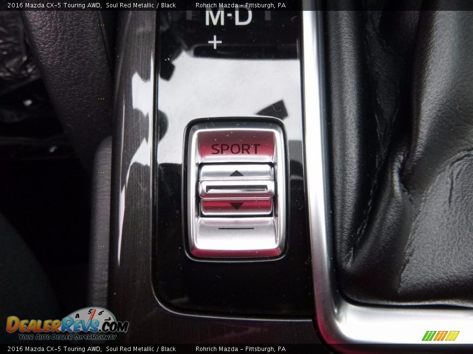 2016 Mazda CX-5 Touring AWD Soul Red Metallic / Black Photo #15