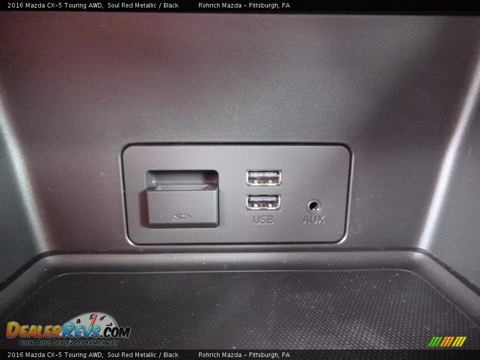 2016 Mazda CX-5 Touring AWD Soul Red Metallic / Black Photo #17