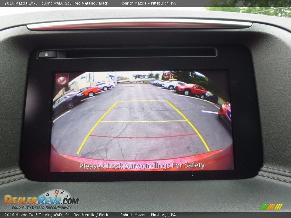 2016 Mazda CX-5 Touring AWD Soul Red Metallic / Black Photo #19